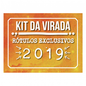 Rótulos - Kit da Virada 2019