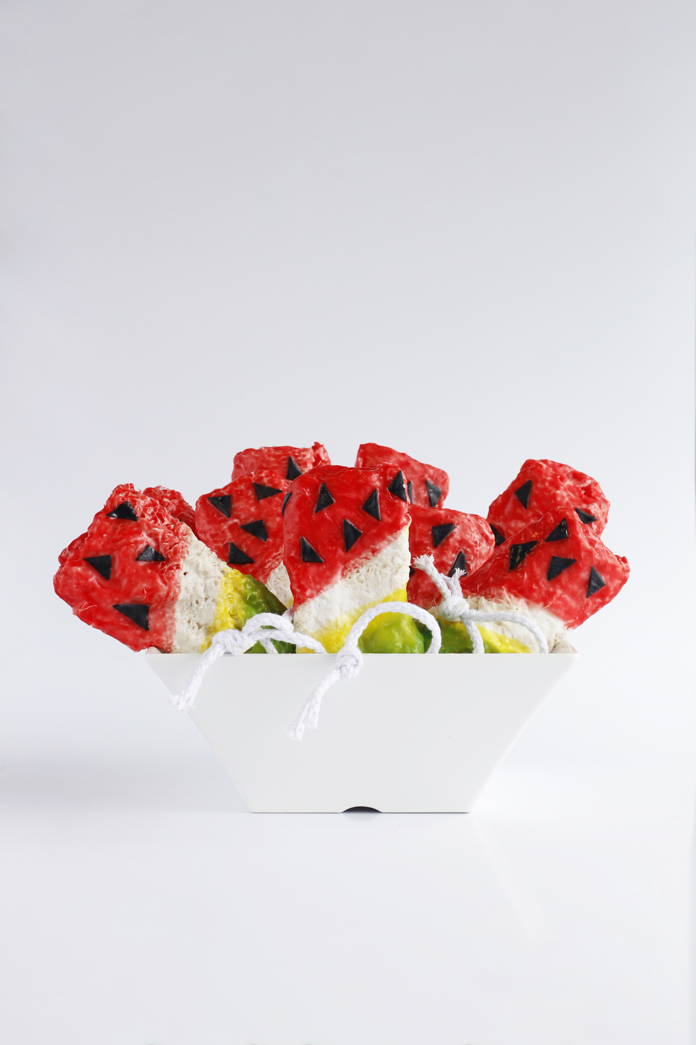 Sabonete de Melancia na Bucha