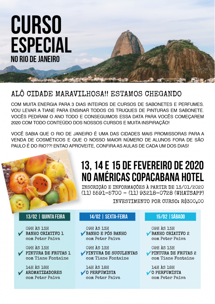 CURSOS NO RIO DE JANEIRO PETERNORIO Peter Paiva CURSOS NO RIO DE JANEIRO PETERNORIO Peter Paiva