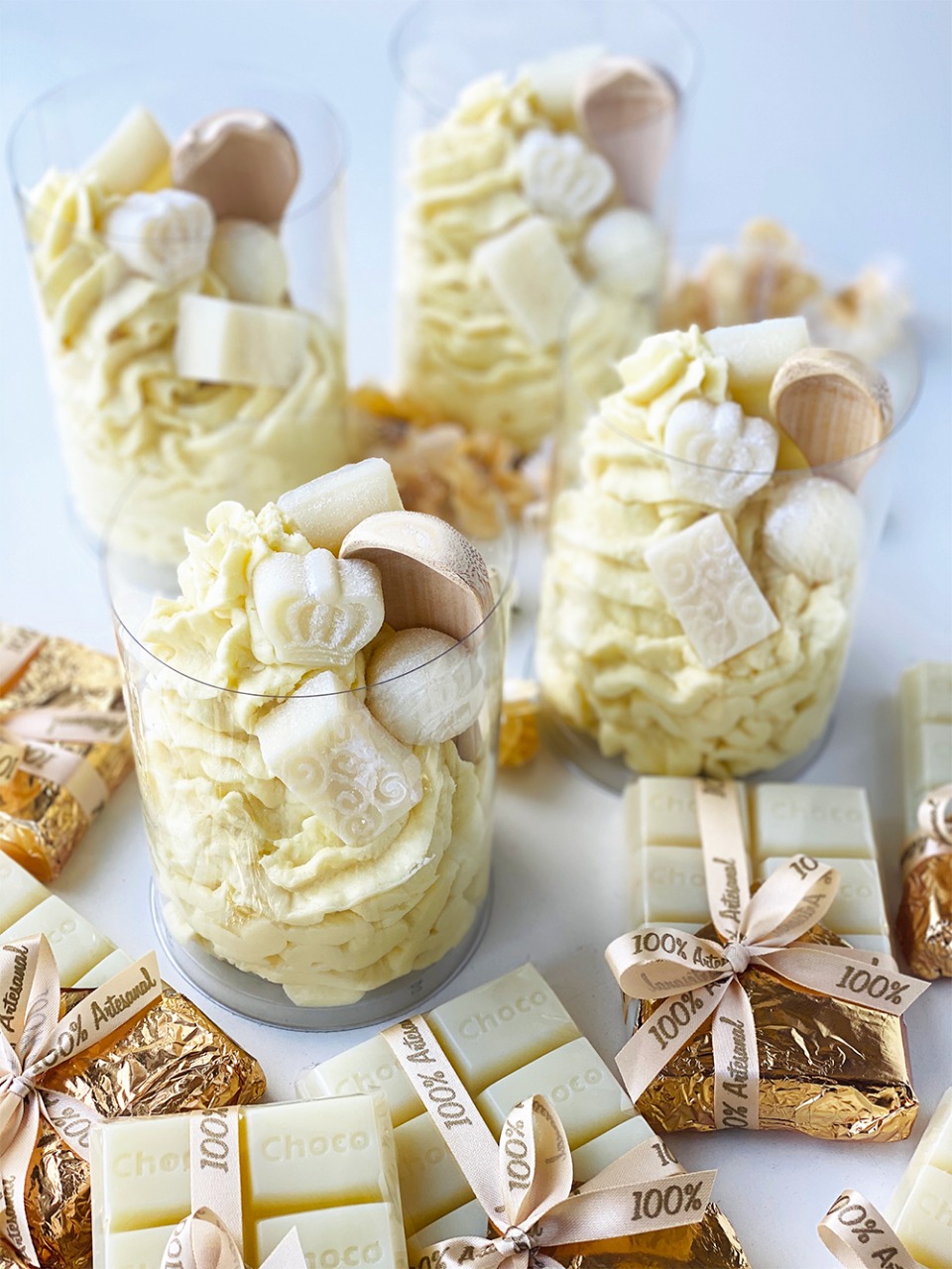 Sabonete de Colher de Chocolate Branco