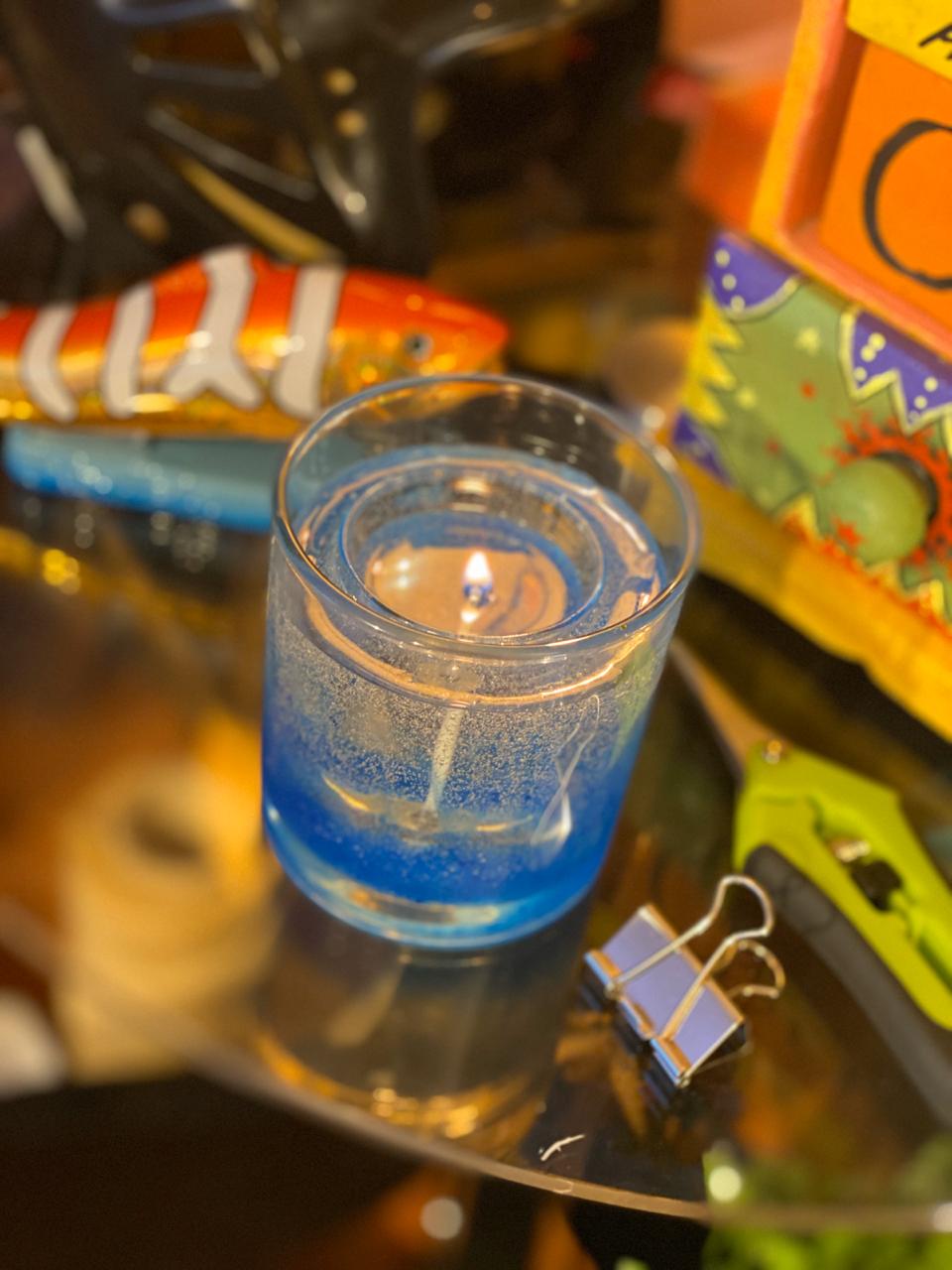 Vela Gel Nuances com Refil