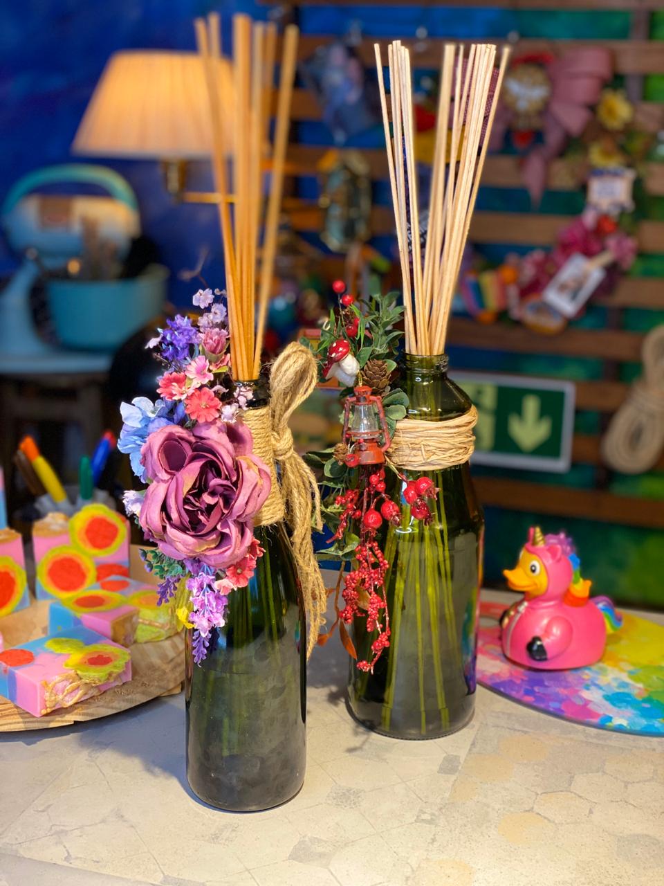 Difusor de Aromas com Vidro Reciclado