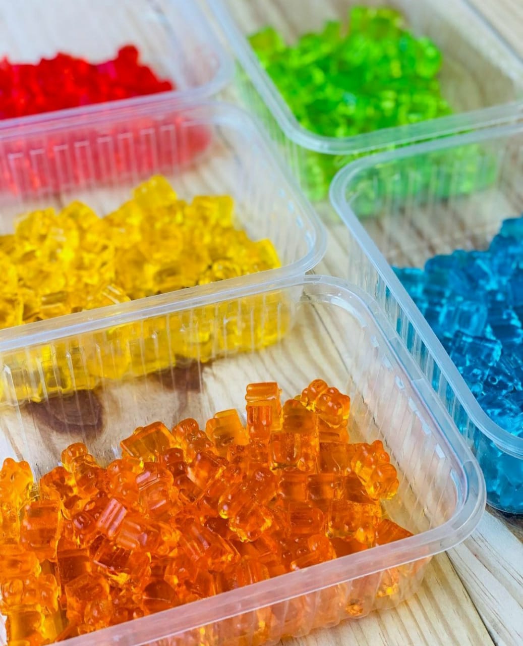 Ursinhos de Gelatina em Sabonete