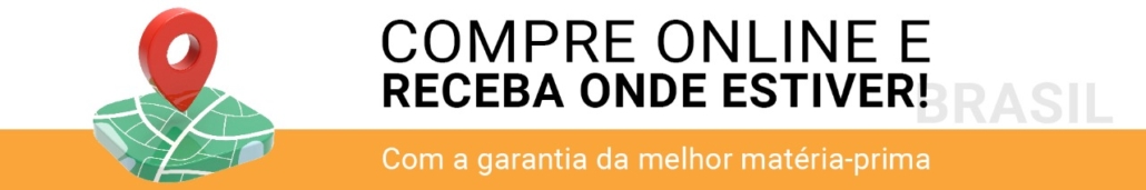 Compre online e receba onde estiver!