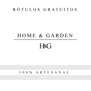 Rótulos - Home Garden