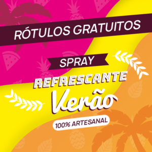 Rótulos - Spray refrescante Verão