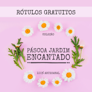 Rótulos - Páscoa Jardim Encantado