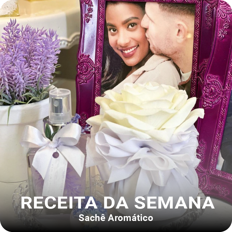 SACH&Ecirc; AROM&Aacute;TICO ROSA BRANCA