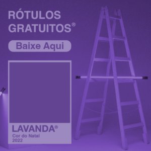 Rótulos - Lavanda Cor do Natal