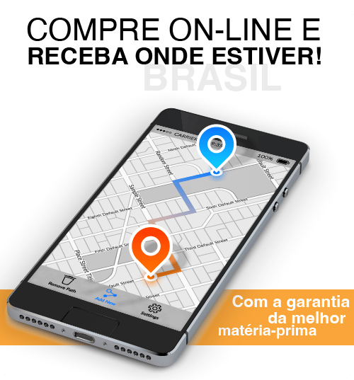 Compre online e receba onde estiver!