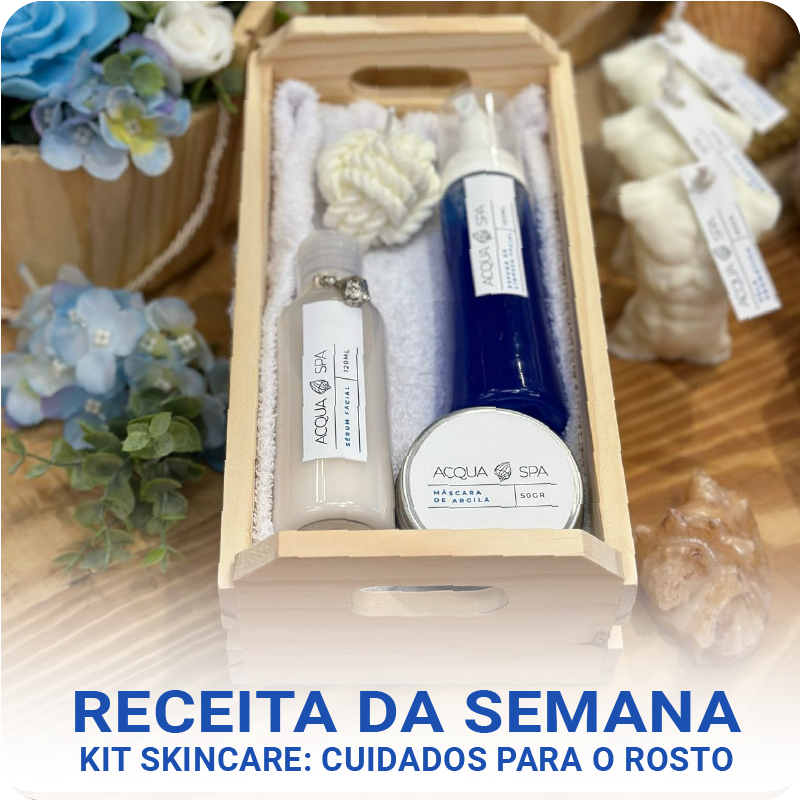 Kit Skincare: cuidados para o rosto