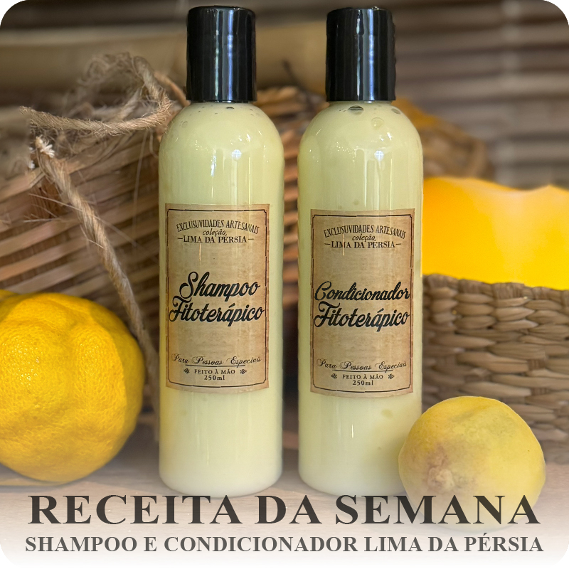 Shampoo e Condicionador Lima da Pérsia