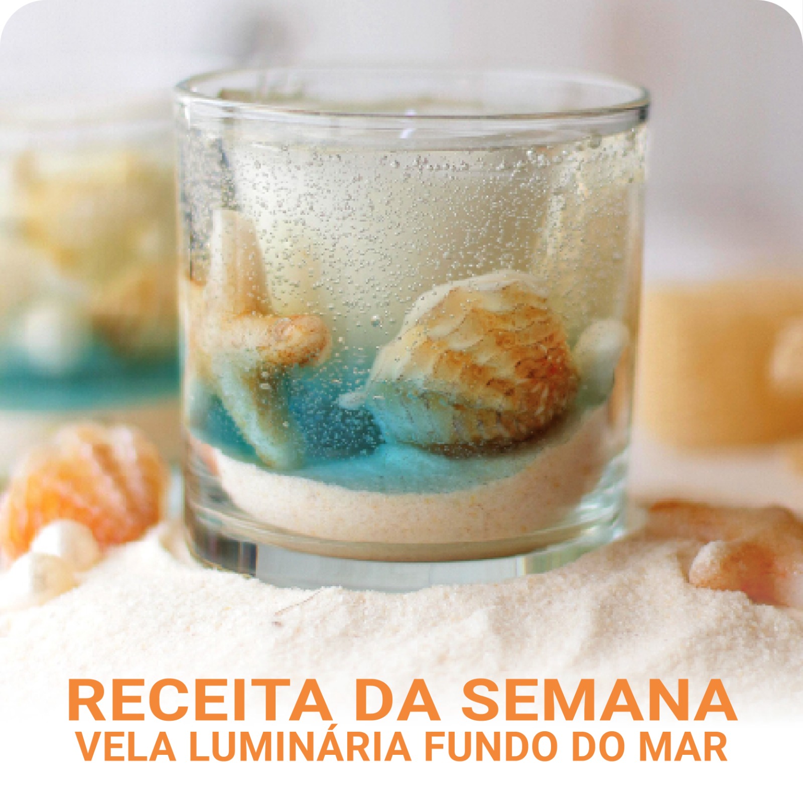 Vela Luminária Fundo do Mar