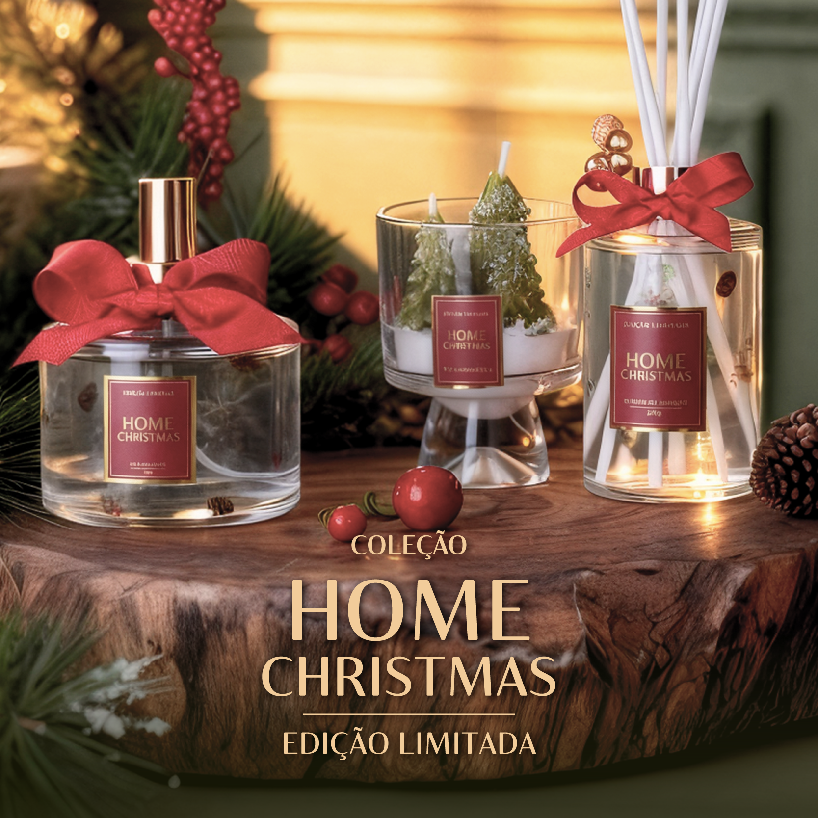 COLEÇÃO HOME CHRISTMAS
