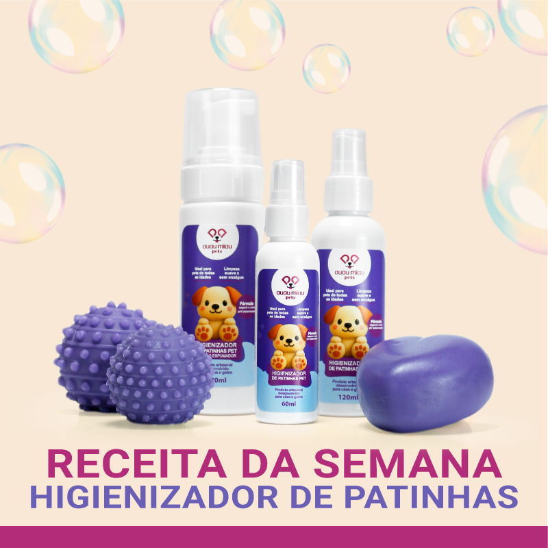 Higienizador de patinhas