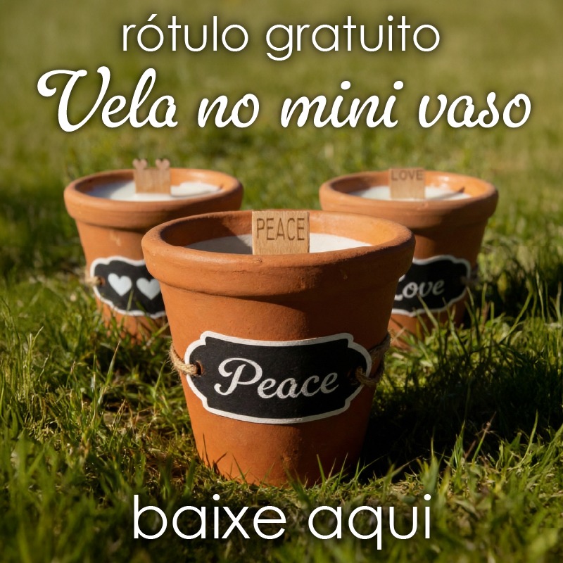 Vela no Vaso