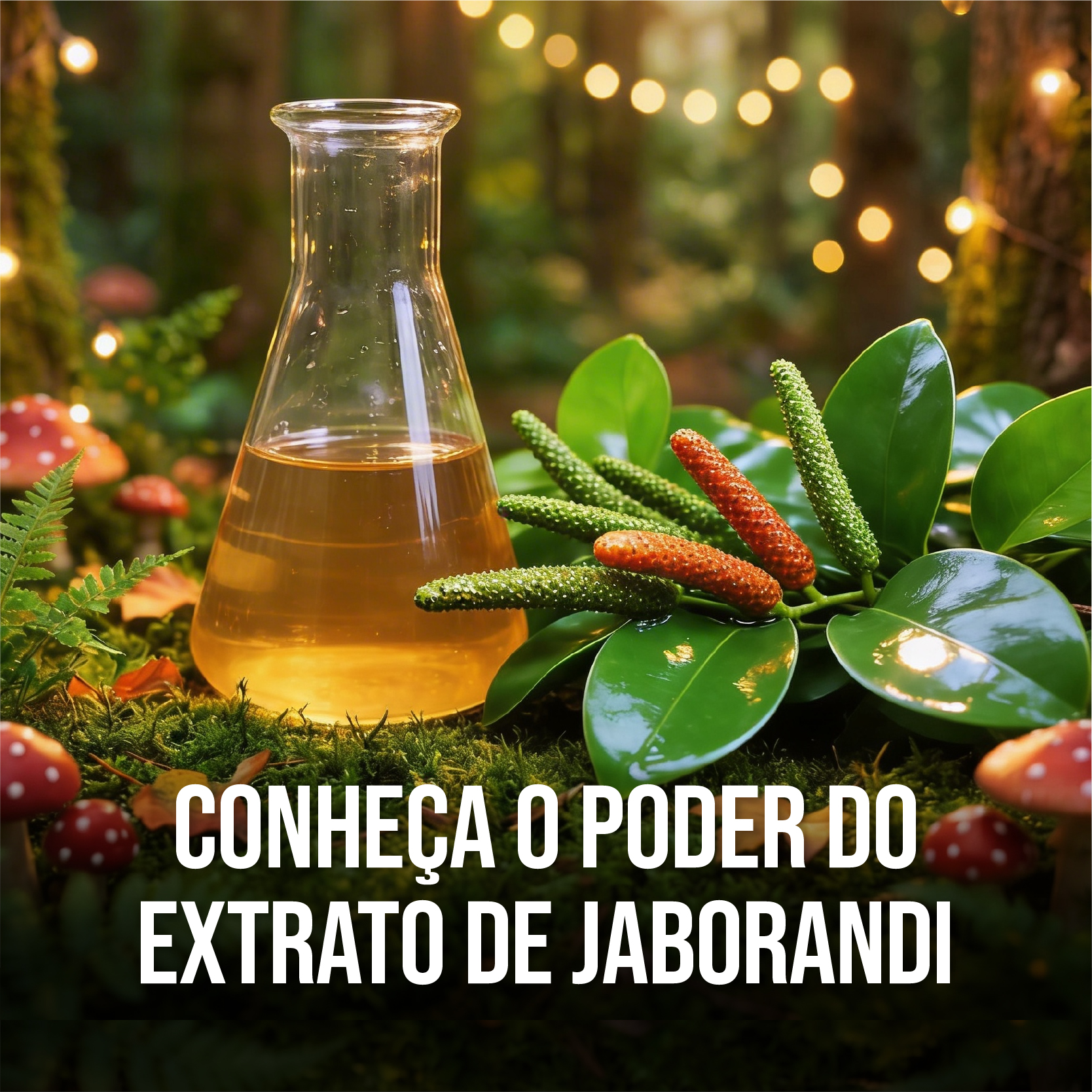 Conhe&ccedil;a o poder do extrato de Jaborandi