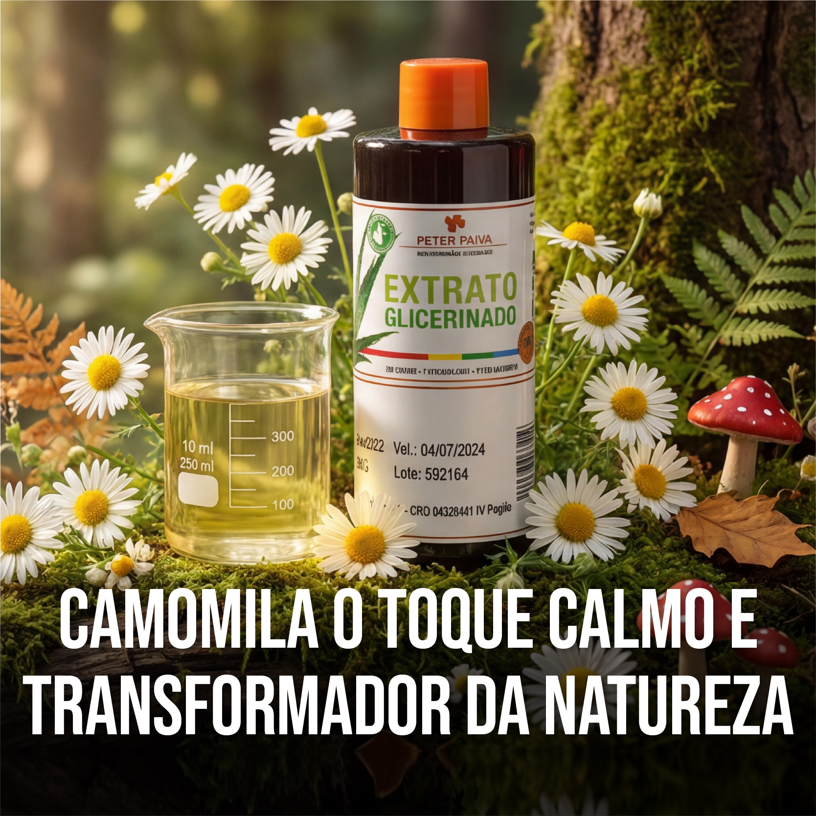 Camomila &ndash; O Toque calmo e transformador da Natureza