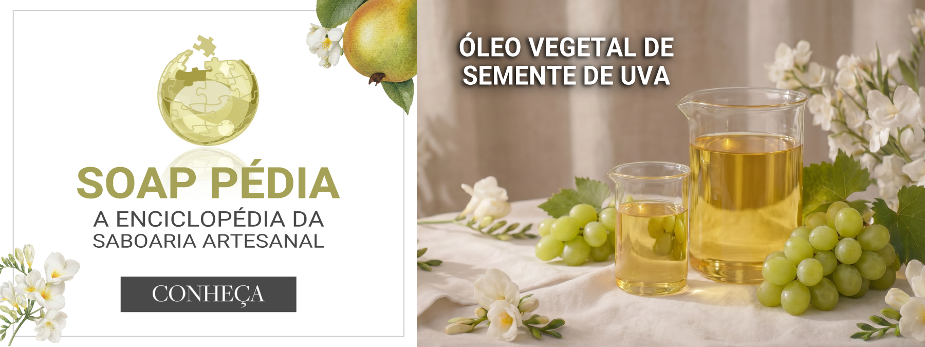 Soap P&eacute;dia - Conhe&ccedil;a a pot&ecirc;ncia do extrato da Uva