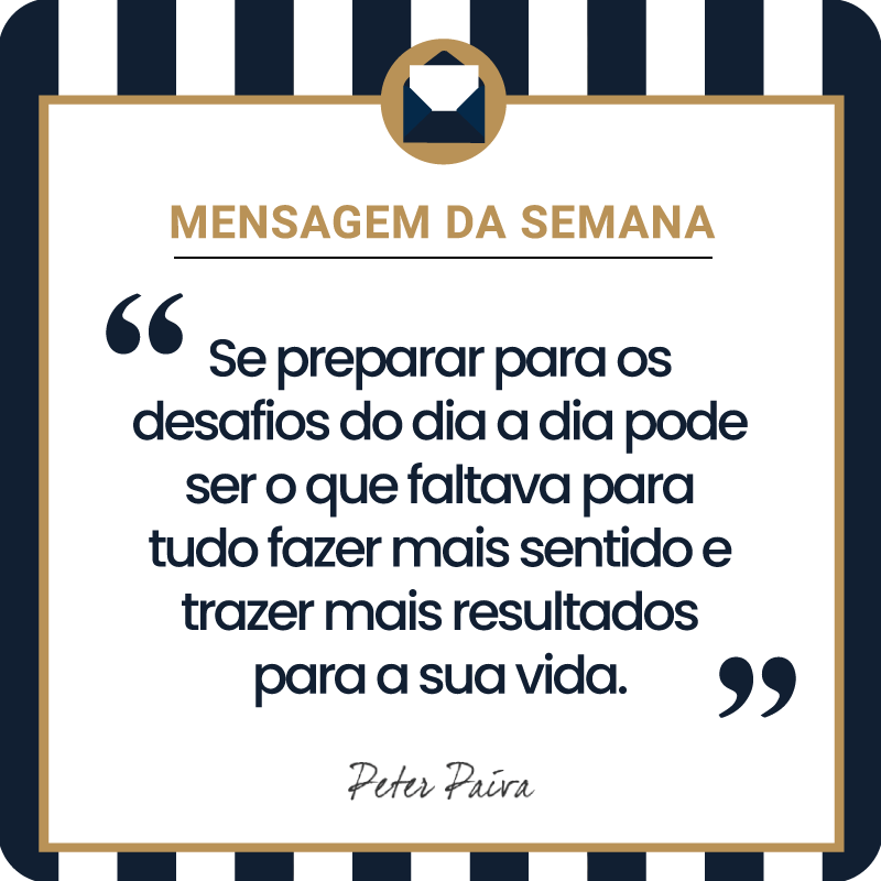 Mensagem da Semana - "Todos temos o mesmo potencial, nos resta entender essa miss&atilde;o e ser cada vez mais luz nessa vida!"